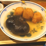 ひさご - おでん（椎茸、天麩羅）