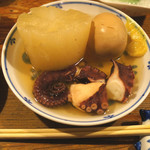 ひさご - おでん（大根、玉子、たこ）