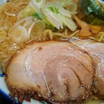 中華蕎麦 春馬 - 朝ラーセット(普)650円ライス半分