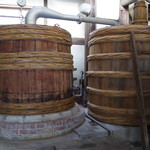 小手川酒造 - 木桶