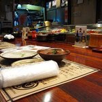 せいもん払い - カウンター席