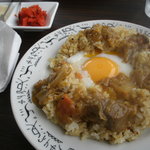 おらが茶屋 - 独特のカレー