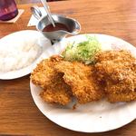 とわいらいと - 【2018年01月】チキンカツ＠980円、提供時（後でスープも来ました）、旨そう(^^♪