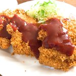 とわいらいと - 【2018年01月】チキンカツ、ソースかけてみた。