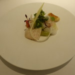 ラ クレリエール - 山菜　ホタテ貝　ラヴィゴット