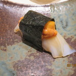 鮨 なかや - アオリイカ＆紫雲丹