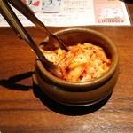 Koriandainingu Richouen - 食べ放題のキムチ