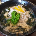 南部屋路ばた - 限定麺「早採りわかめそば」(2018年1月27日