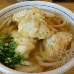 与喜饂飩 - かしわ天うどん