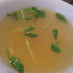 広島タイ料理 マナオ - 付属のスープ