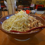 ラーメン階杉 - 杉二郎大の麺増し（4玉）