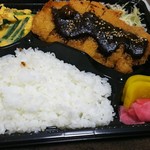 ランチタイム - 日替り味噌カツ¥450#