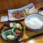 雀の宿 - 「合鴨と長ねぎの合焼き (1200円)」