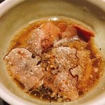 トリュフ蕎麦 わたなべ - 牛すじ トリュフいり