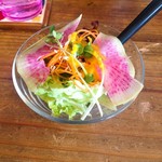 ベジキッチン・グーグー - ランチの付け合せサラダ