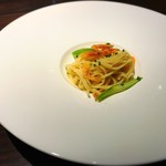 KAZAN - 雲丹の冷製カルボナーラ