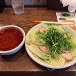 広島風冷しつけ麺・楽 - 