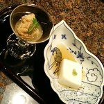 神戸たむら - ごま豆腐　鯛の子