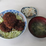 喜平食堂 - ソースカツ丼７００円