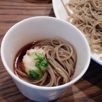 休日や - もりそばの黒