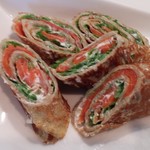 休日や - スモークサーモンのガレット