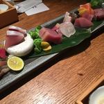 堀江燈花 和食 鮨 日本酒 - 造り盛合せ