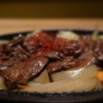 炭火焼肉 有田牛 - 国産牛はらみ焼肉膳1000円