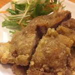 かつぎや - 定番　お摘み排骨　下味のつけ方が絶妙でしかも揚げ物なのに軽い