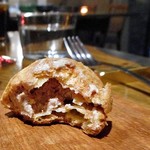 28&Vin - グジェール，鶏白レバーのペースト（食べかけで失礼します）