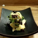 鮨 おくの - 帆立・イカ黄身酢和え