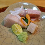 和楽 - 刺し身アップ 2018年1月