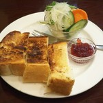 ミモザ - 厚切りトーストセット (380円)