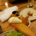 燻製バル けむりば - もちろん燻製マヨで(笑)