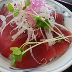 みなと市場 小松鮪専門店 - 「赤身丼」