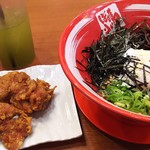 Bari-Uma Ramen - 1801_Bari-Uma Ramen-ばり馬- Hollywood Junction Chikarang_Soba B Pork＠69,000Rp(油そば(豚)+唐揚げ)