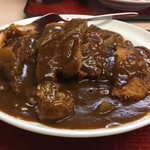 ますや食堂 - 食堂カレーかと思ってたら、カレー屋さんって感じの見ため。
            
            いただきます。
            
            
            