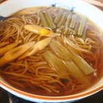 慈久庵 - 山菜そば