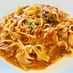 パッパーレ - シェフおすすめのトマト味タリオリーニ【料理】 