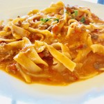 パッパーレ - タリオリーニは幅広の卵麺です【料理】 