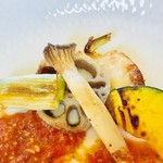 パッパーレ - 添えてありますグリルされた野菜【料理】 