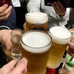 すき焼･鍋物 なべや - 乾杯