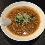 いちまく - スープカレーラーメンレッドです。