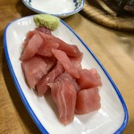 すき焼･鍋物 なべや - マグロのすきみ¥300