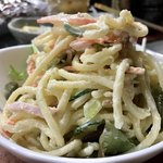 みたかや酒場 - スパゲッティサラダ