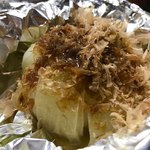 みたかや酒場 - 新玉ねぎホイル焼き