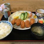 とこよだ - カキフライ定食