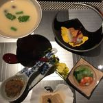 琵琶湖畔 おごと温泉 湯元館 - 旬菜。説明はあとだぜ。ハニー