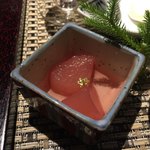 琵琶湖畔 おごと温泉 湯元館 - ラフランス甲州煮