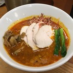 担々麺 ほおずき - 鶏チャーシュー担々麺 中辛