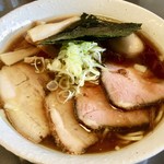 BASSOどりるまん商店 羽後町本店 - 特製中華そば　1000円